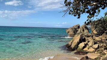 Sillas reclinables de playa, toallas de playa
