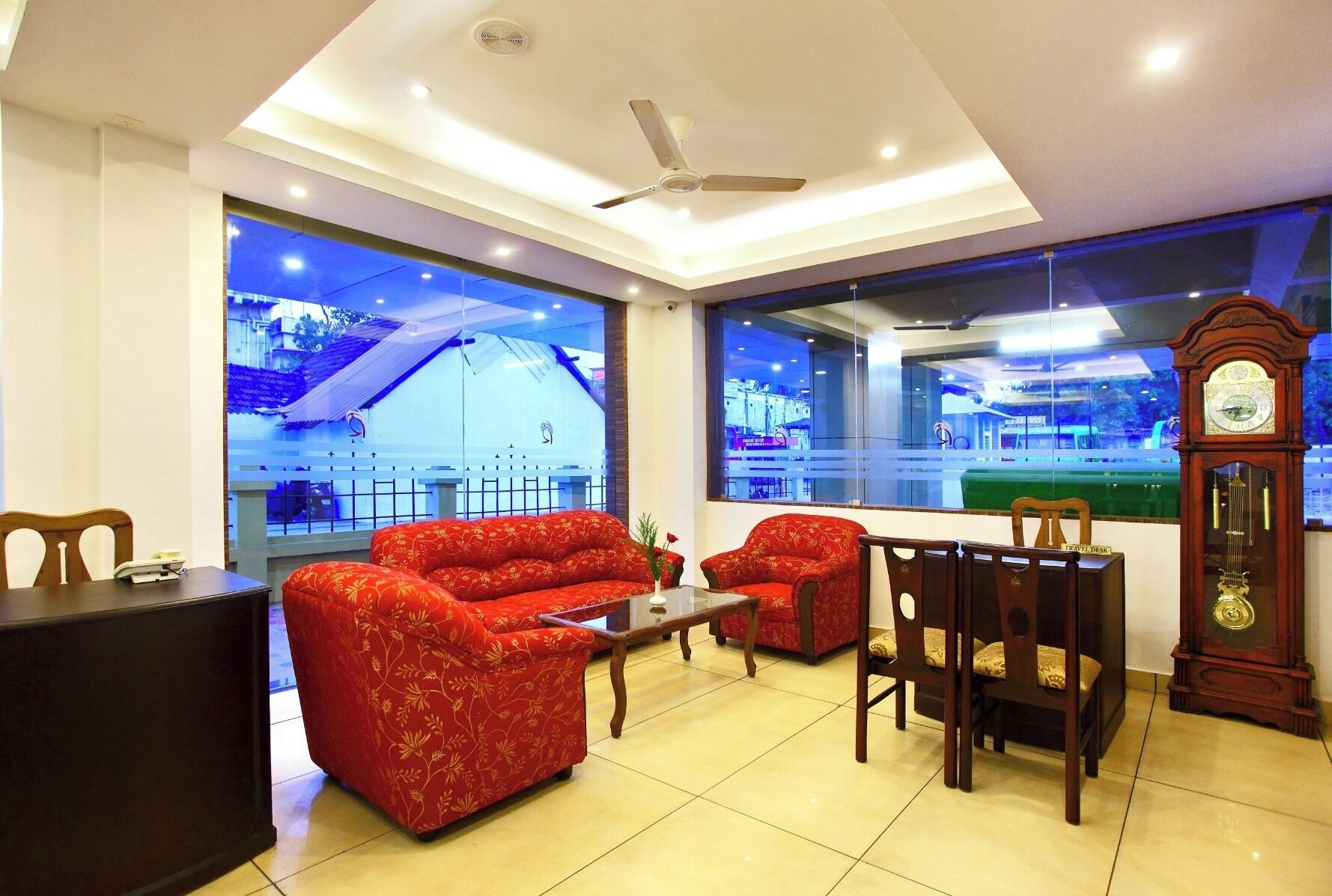 Reception hall