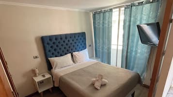 1 dormitorio y ropa de cama