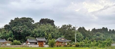 Fassade der Unterkunft