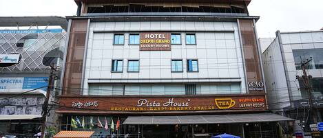 Fassade der Unterkunft