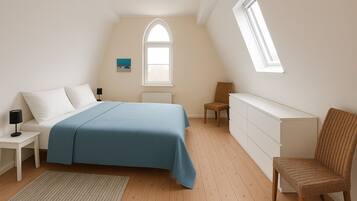 2 Schlafzimmer, Bügeleisen/Bügelbrett, WLAN, Bettwäsche