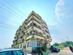 Fassade der Unterkunft