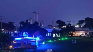 Front of property - evening/night