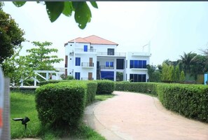 Façade de l’hébergement