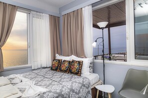 1 bedroom, in-room safe, iron/ironing board, free WiFi - Barbara's Apartment Sea View (Stegna)