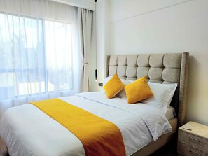 1 bedroom, iron/ironing board, Internet, bed sheets