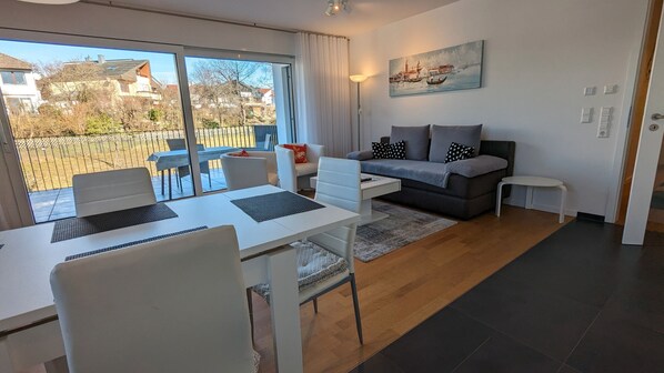 TV, DVD player, stereo