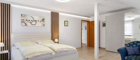 1 غرفة نوم وواي فاي مجانًا وملاءات أسرّة