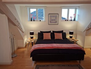 1 bedroom, free WiFi, bed sheets - Holiday Apartment Rosarote Insel – La Vie en Rose (Lindau)