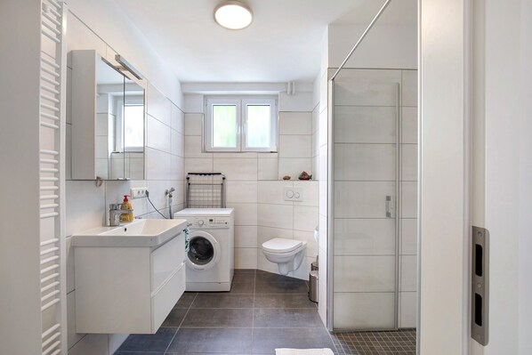 Dusche, Handtücher