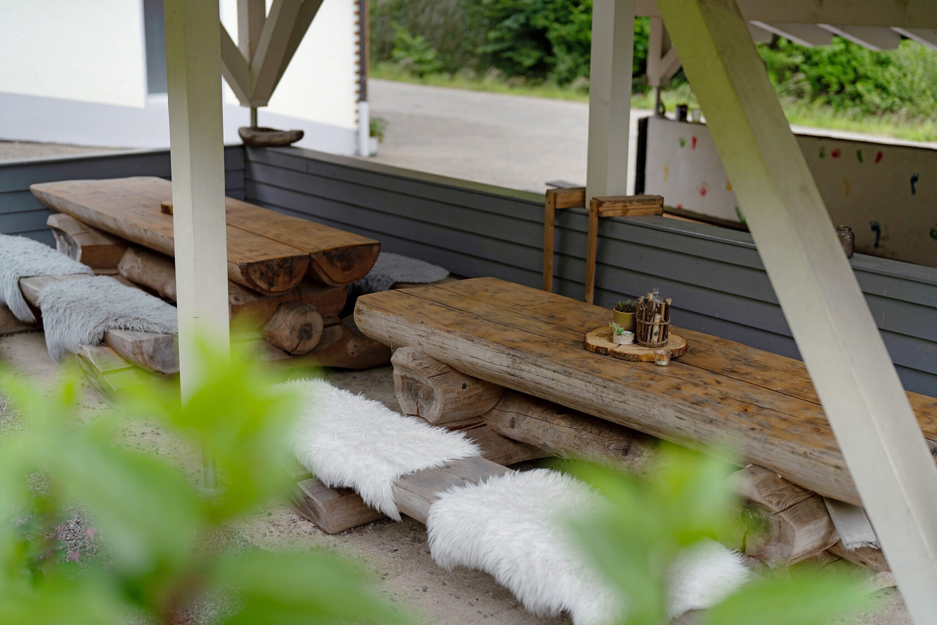 Enceinte de l’hébergement