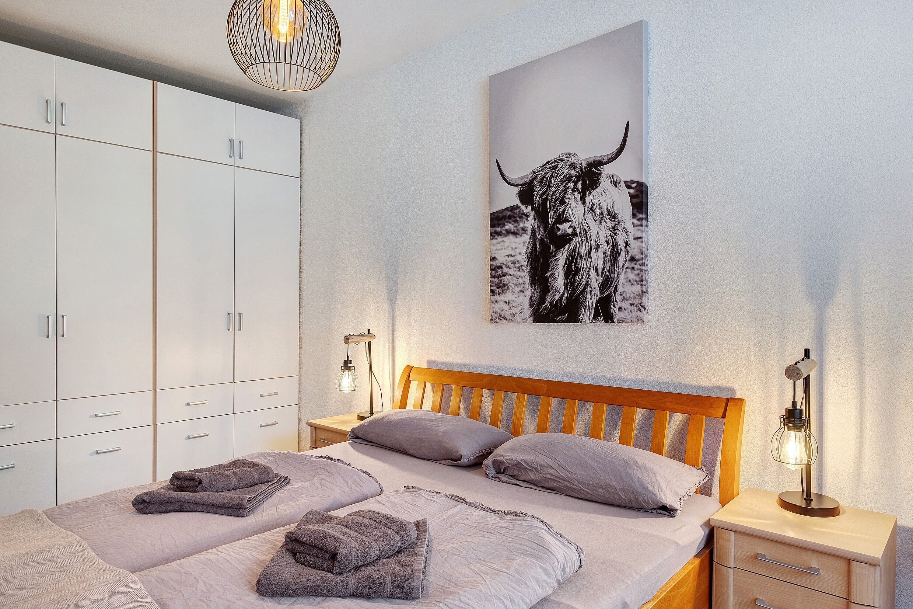 1 Schlafzimmer, kostenloses WLAN, Bettwäsche