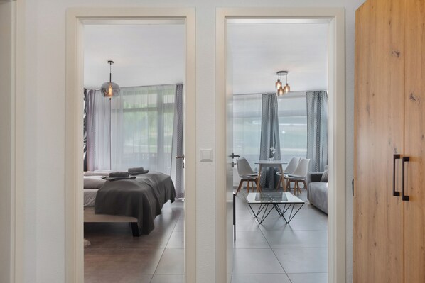 1 Schlafzimmer, kostenloses WLAN, Bettwäsche