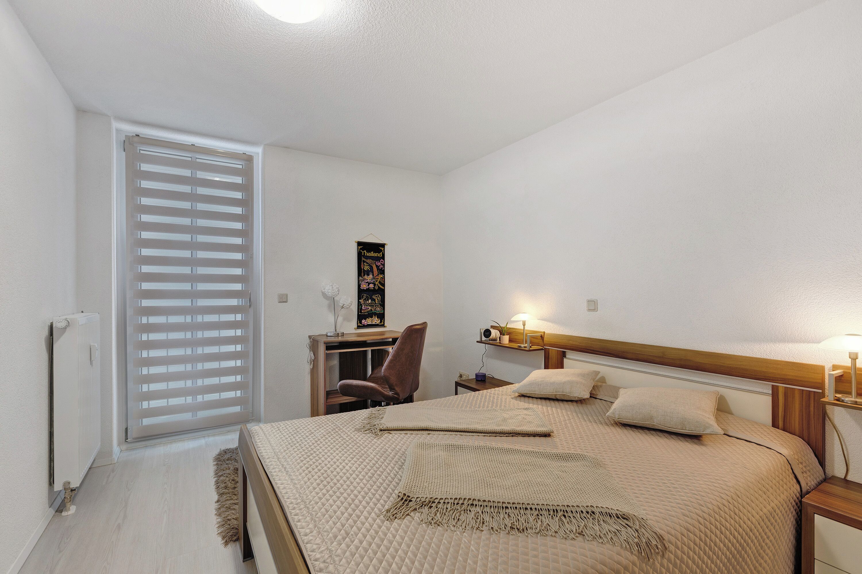 1 多间卧室、熨斗/熨衣板、免费 WiFi、床单