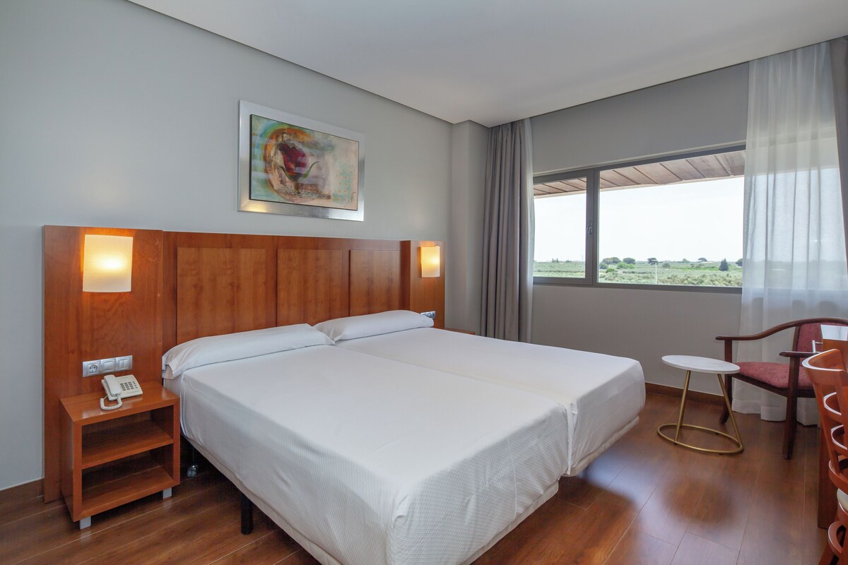 Minibar, két bảo mật tại phòng, bàn 