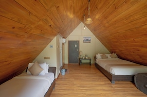 Habitación ejecutiva | Ropa de cama de alta calidad, caja fuerte, sistema de insonorización