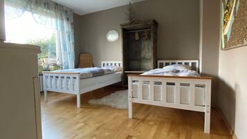 2 Schlafzimmer, WLAN, BettwÀsche