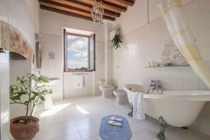 Bidet, towels, soap, toilet paper - Comfort two-room apartment with a view (Toscana)