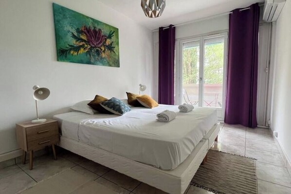 2 chambres, Wi-Fi, draps fournis
