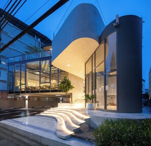 Fachada del alojamiento