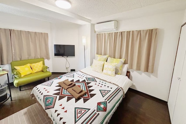 1 bedroom, iron/ironing board, free WiFi, bed sheets