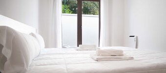 TERRAMAR APARTMENTS overlooking the sea near the beach in the Ria de Arousa.