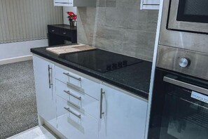 Microwave, oven, stovetop