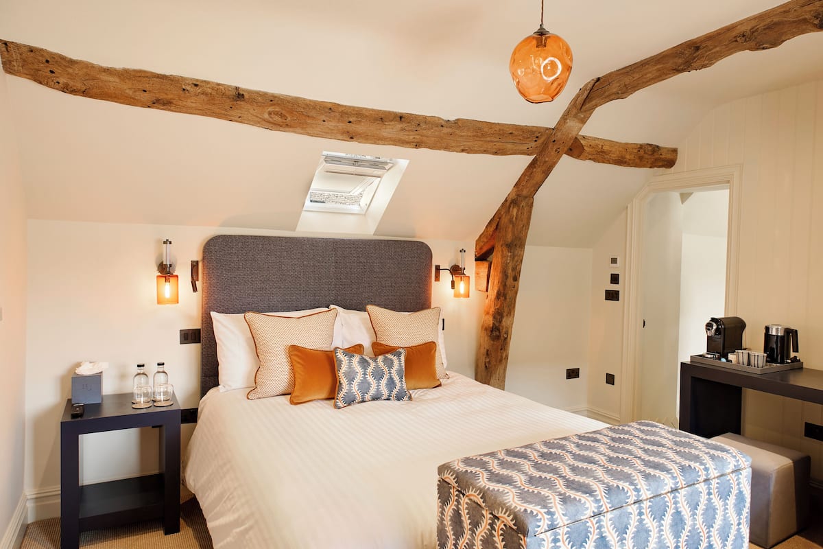 Chambre Double Deluxe, vue cour intérieure | Wi-Fi gratuit