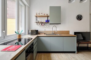 Appartement Confort, vue ville | Cuisine privée