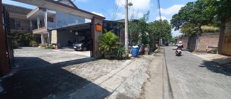 Fassade der Unterkunft