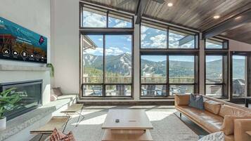 TV, fireplace, stereo, offices