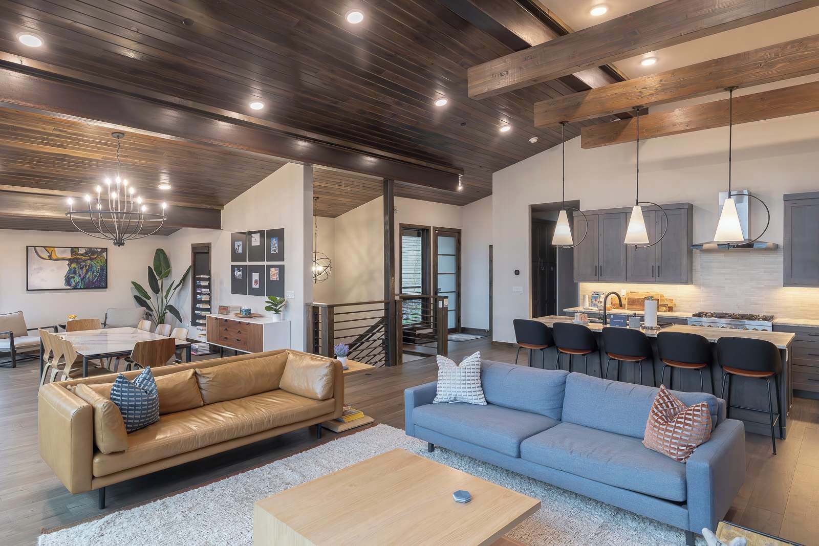 TV, fireplace, stereo, offices