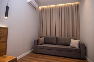 Habitación Deluxe doble | Sistema de insonorización, wifi gratis, ropa de cama