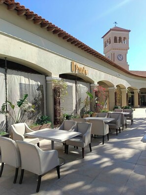 Restaurante al aire libre