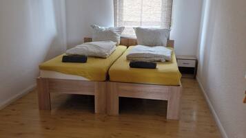 4 habitaciones, wifi gratis y ropa de cama
