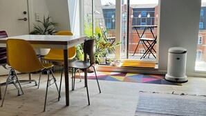 Dining - Delightful two-bedroom flat with balcony in Funky Nørrebro (København)