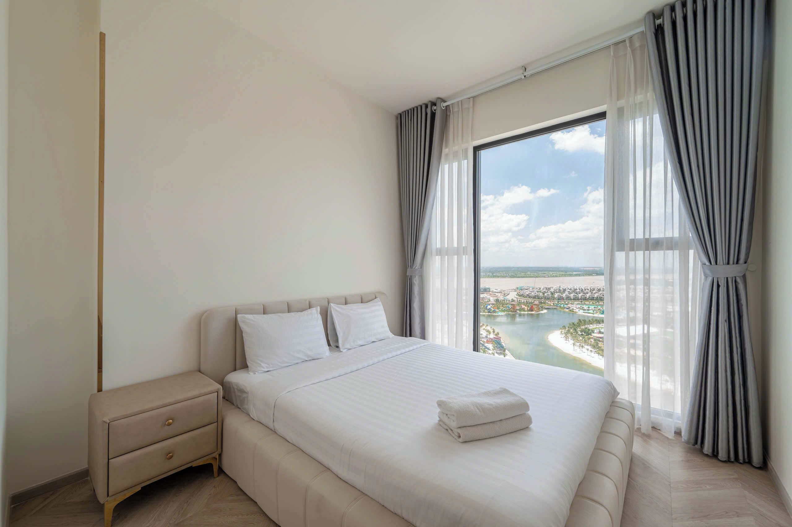 デラックス アパートメント 3 ベッドルーム バルコニー パークビュー | 低刺激性寝具、低反発ベッド、客室ごとに異なる装飾、客室ごとに異なるインテリア