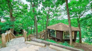 Overnattingsstedets uteområder