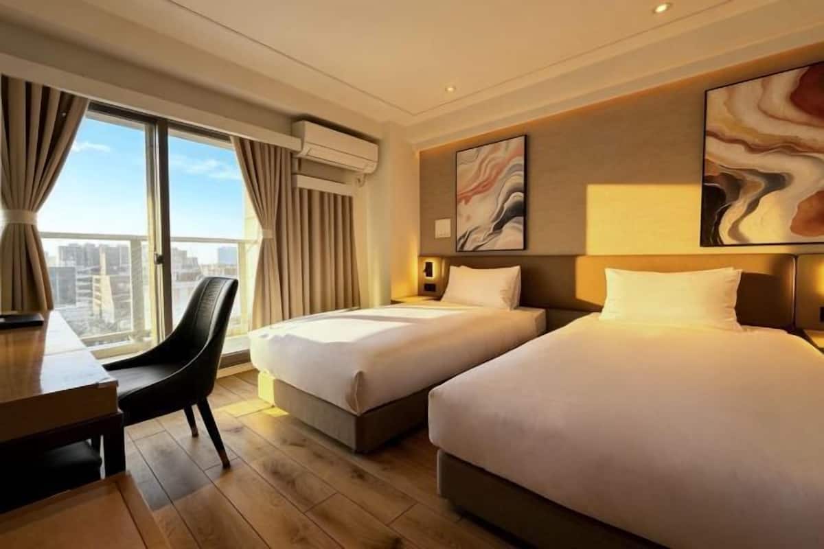 Soundproofing, iron/ironing board, free WiFi, bed sheets