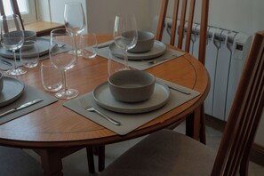 Dining - Seaside retreat, just steps from sea at Seabreeze Cottage, Seatown, Gardenstown (Gardenstown)