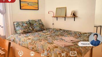 1 chambre, bureau, fer et planche Ă repasser, Wi-Fi