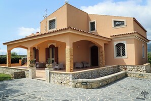 Ferienhaus, 1 Schlafzimmer, Raucher, Terrasse | Aussenbereich