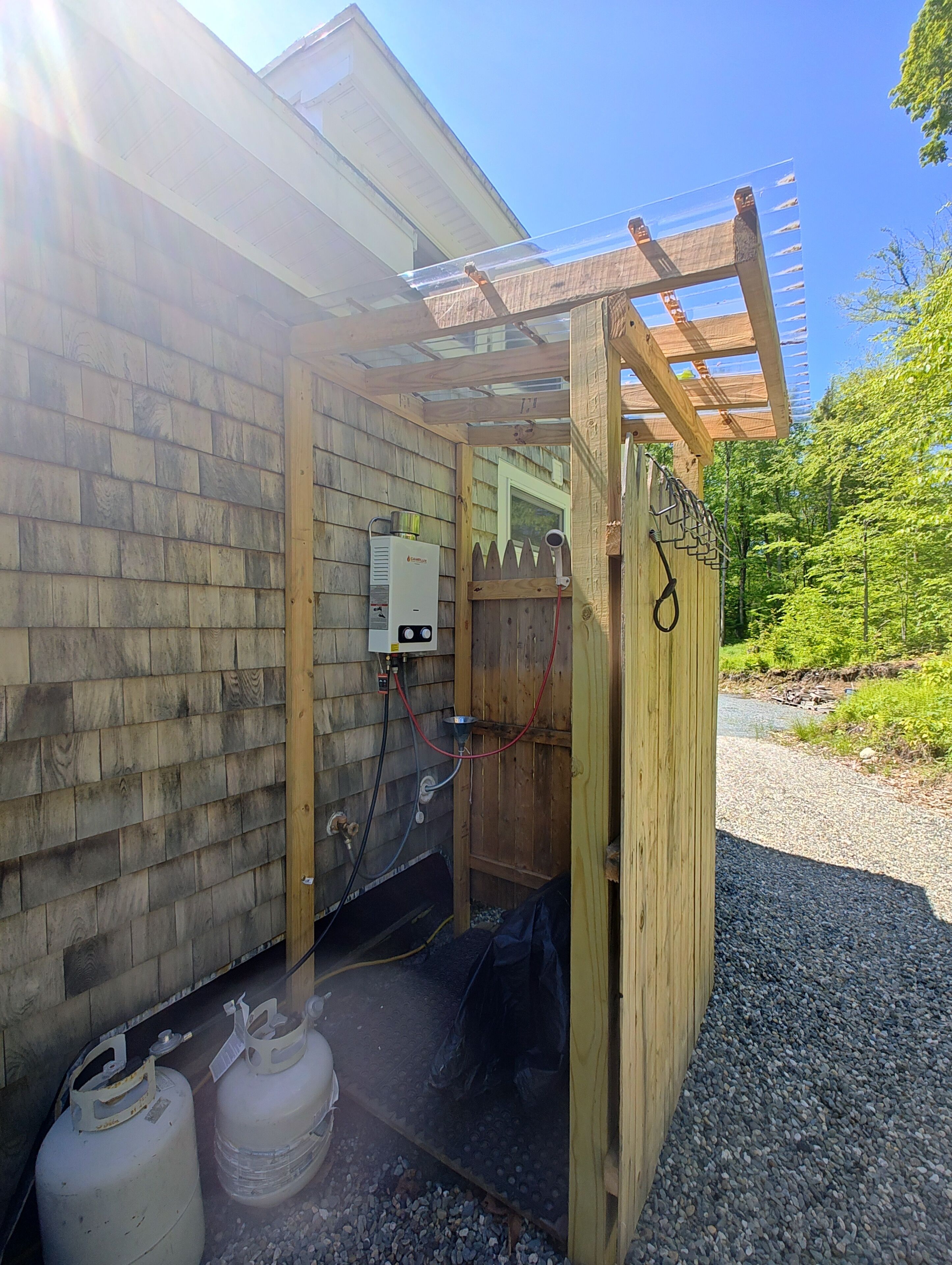 Enceinte de l’hébergement