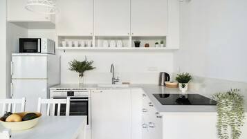 Estúdio, vista para o mar | Cozinha privada