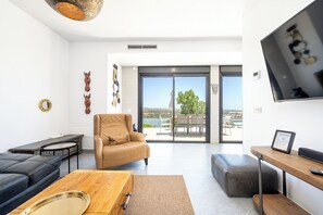 Smart-tv en een stereo