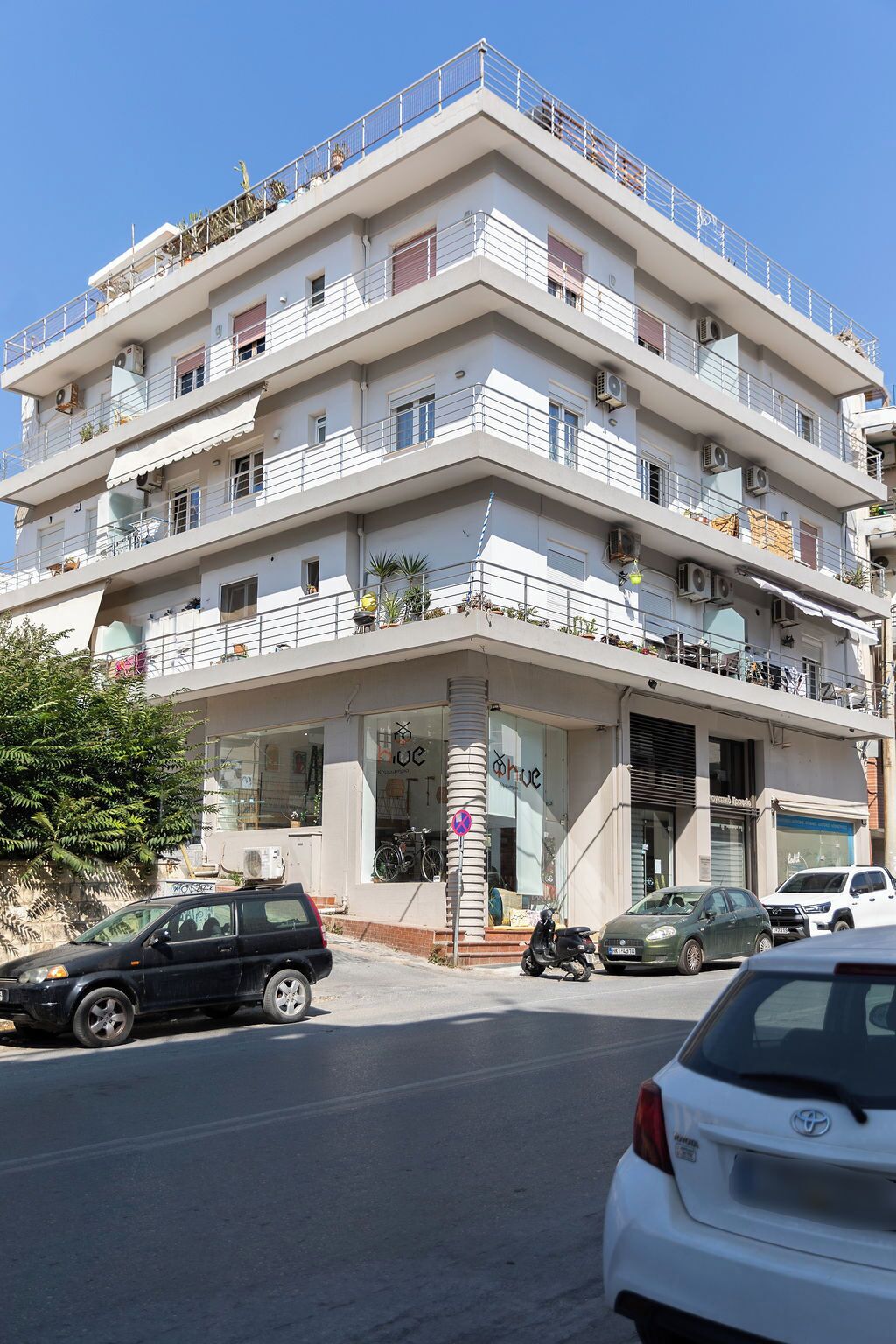 Façade de l’hébergement