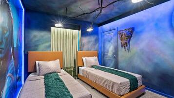 5 bedrooms, iron/ironing board, travel crib, WiFi