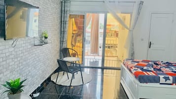 Superior Apartment, City View | Soundproofing, iron/ironing board, free WiFi