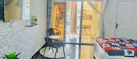 Appartamento Superior, vista città | Insonorizzazione, ferro/asse da stiro, Wi-Fi gratuito